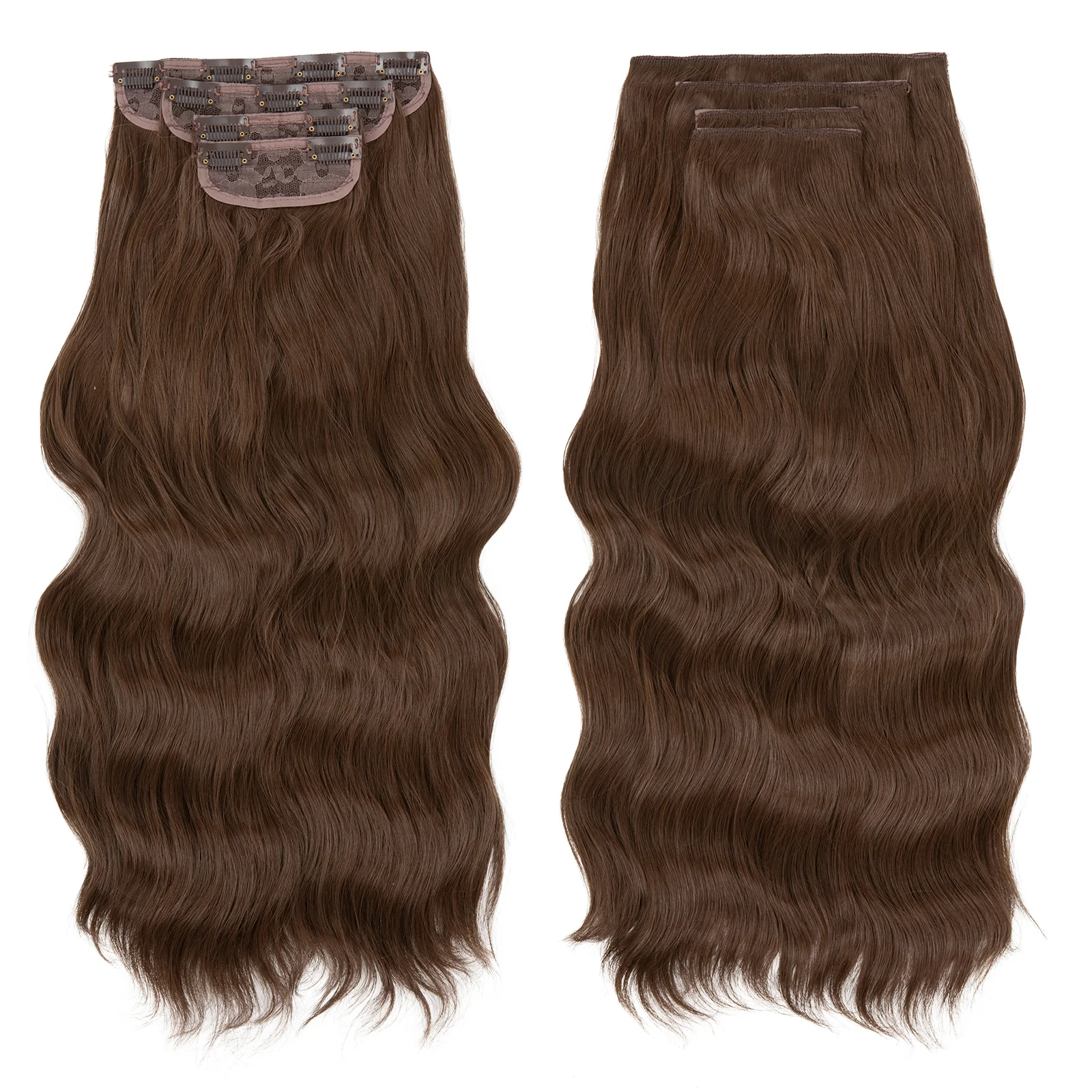4 teiliges - Clip-in Extensions | 55cm - 190g - Image 18