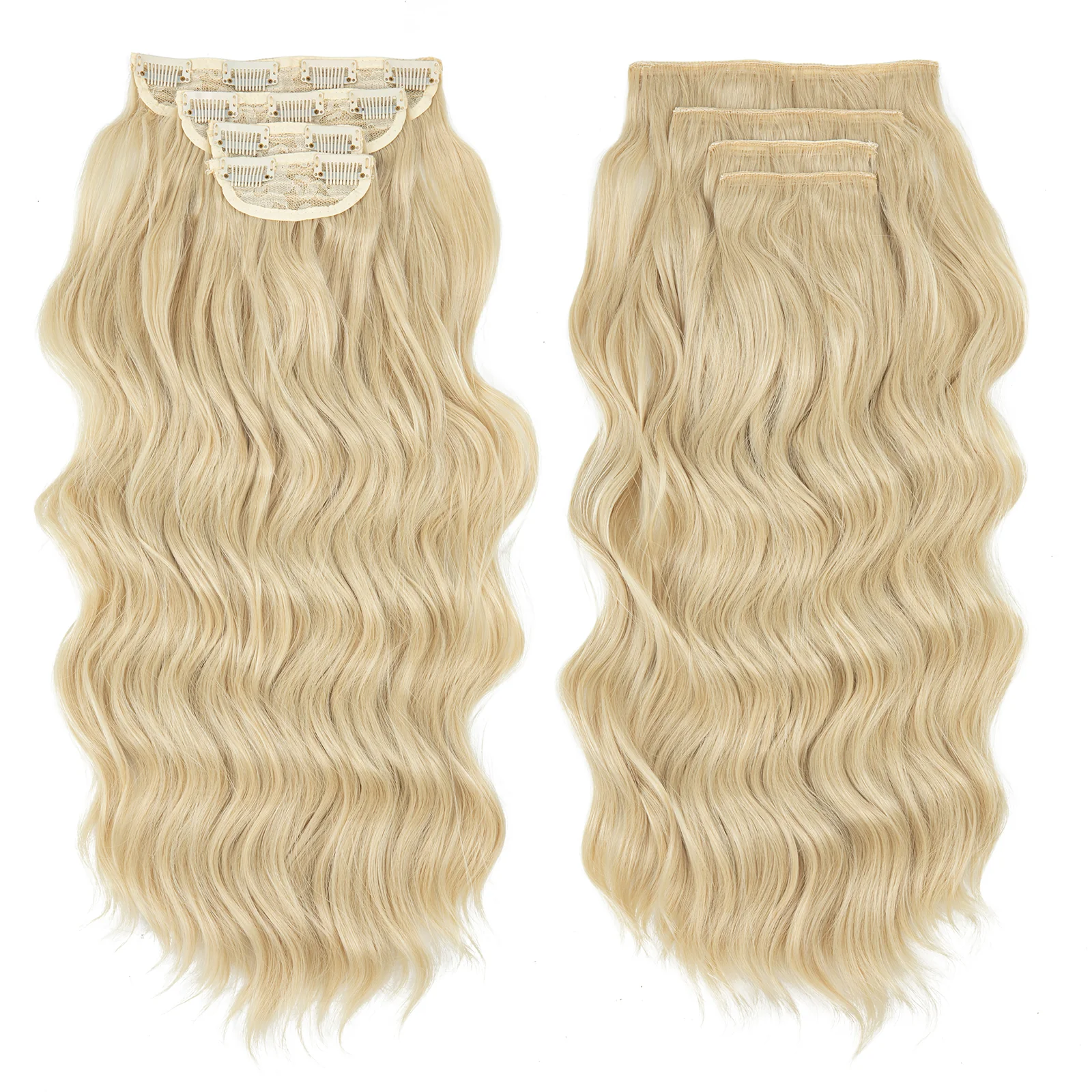 4 teiliges - Clip-in Extensions | 55cm - 190g - Image 22