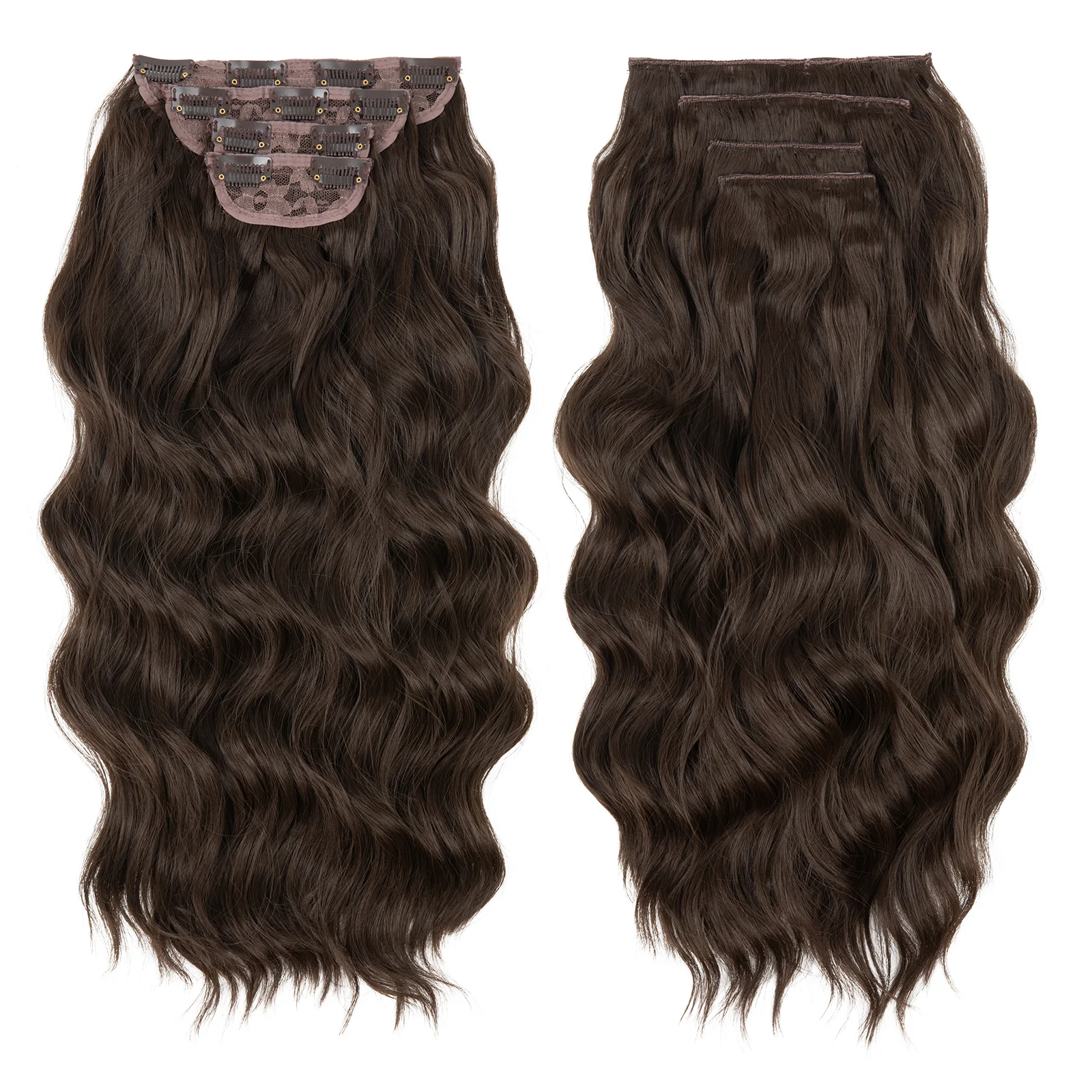 4 teiliges - Clip-in Extensions | 55cm - 190g - Deals - Image 17