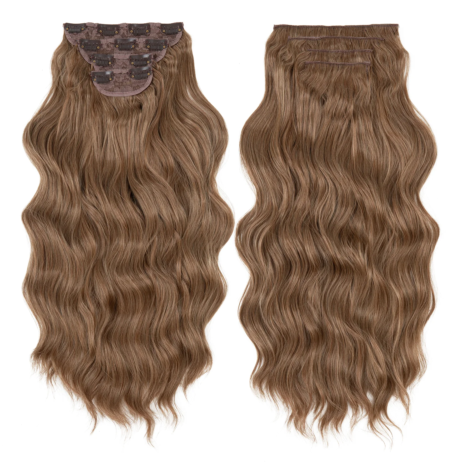 4 teiliges - Clip-in Extensions | 55cm - 190g - Deals - Image 25