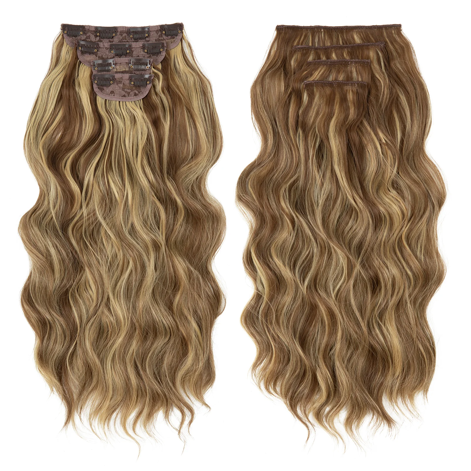 4 teiliges - Clip-in Extensions | 55cm - 190g - Deals - Image 26
