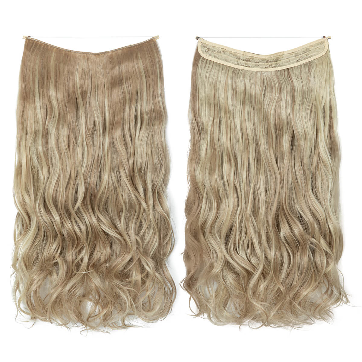 Unsichtbare Haar Extensions - Gewellt - Image 13