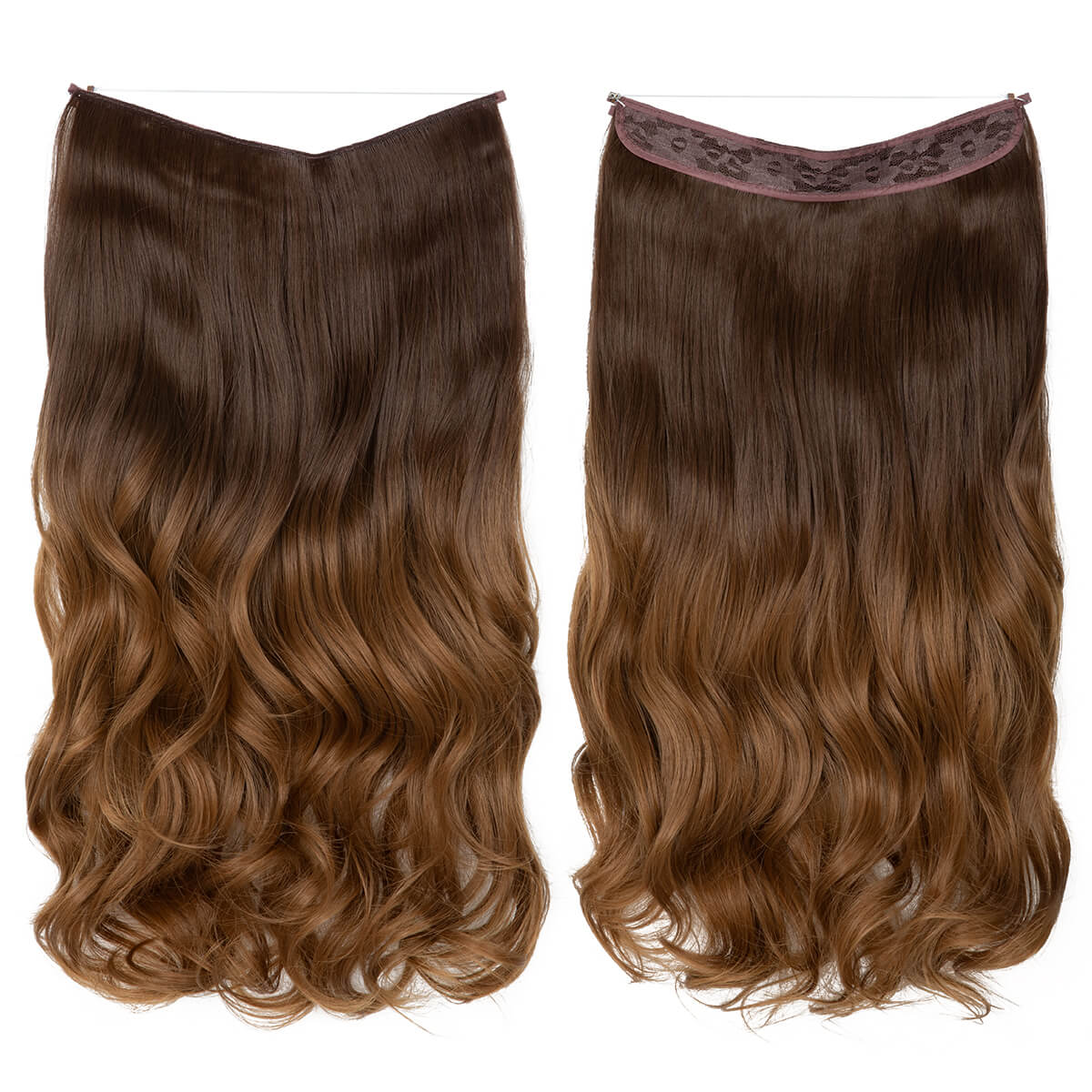 Unsichtbare Haar Extensions - Gewellt - Image 23