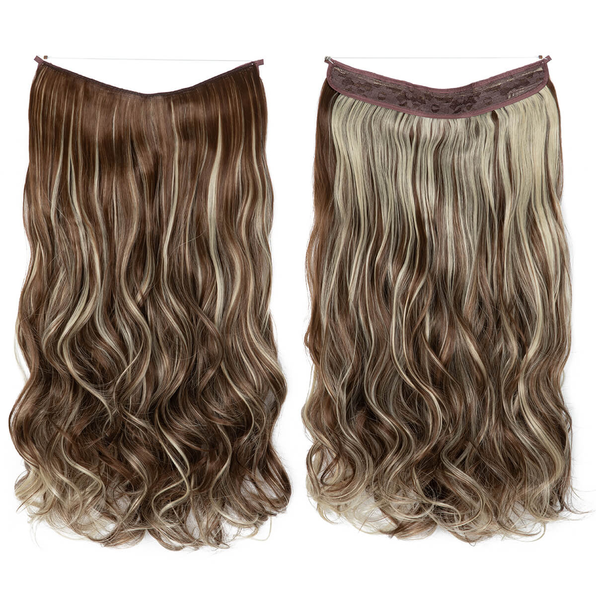 Unsichtbare Haar Extensions - Gewellt - Image 24
