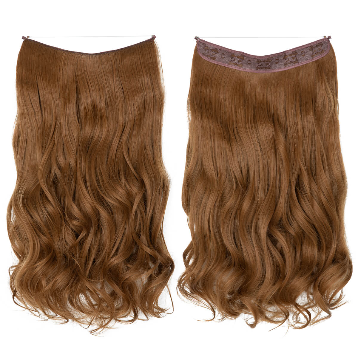 Unsichtbare Haar Extensions - Gewellt - Image 26