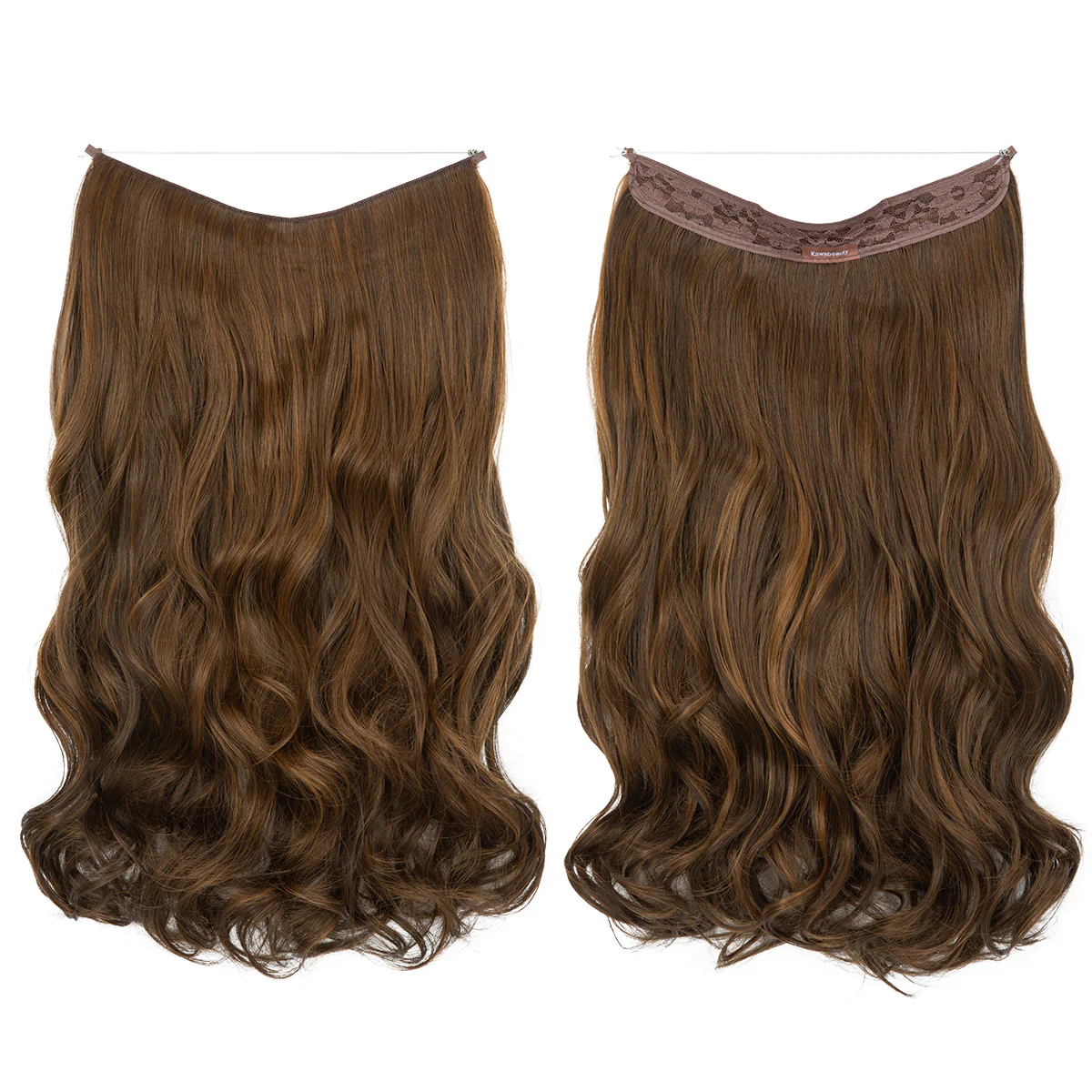 Unsichtbare Haar Extensions - Gewellt - Image 32