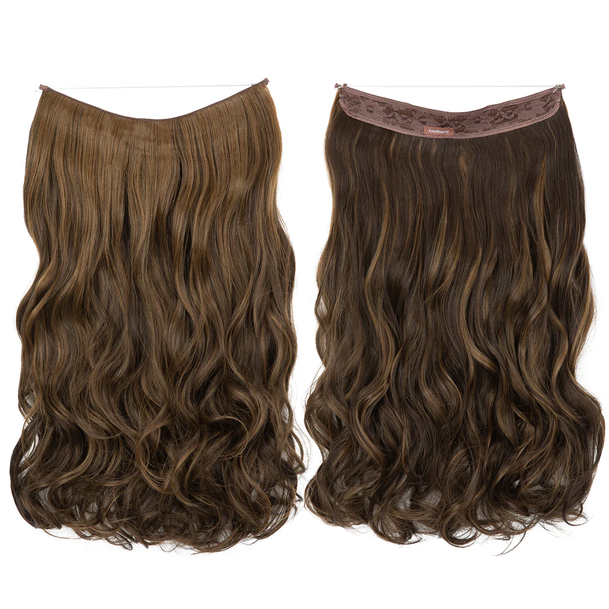 Unsichtbare Haar Extensions - Gewellt - Image 34