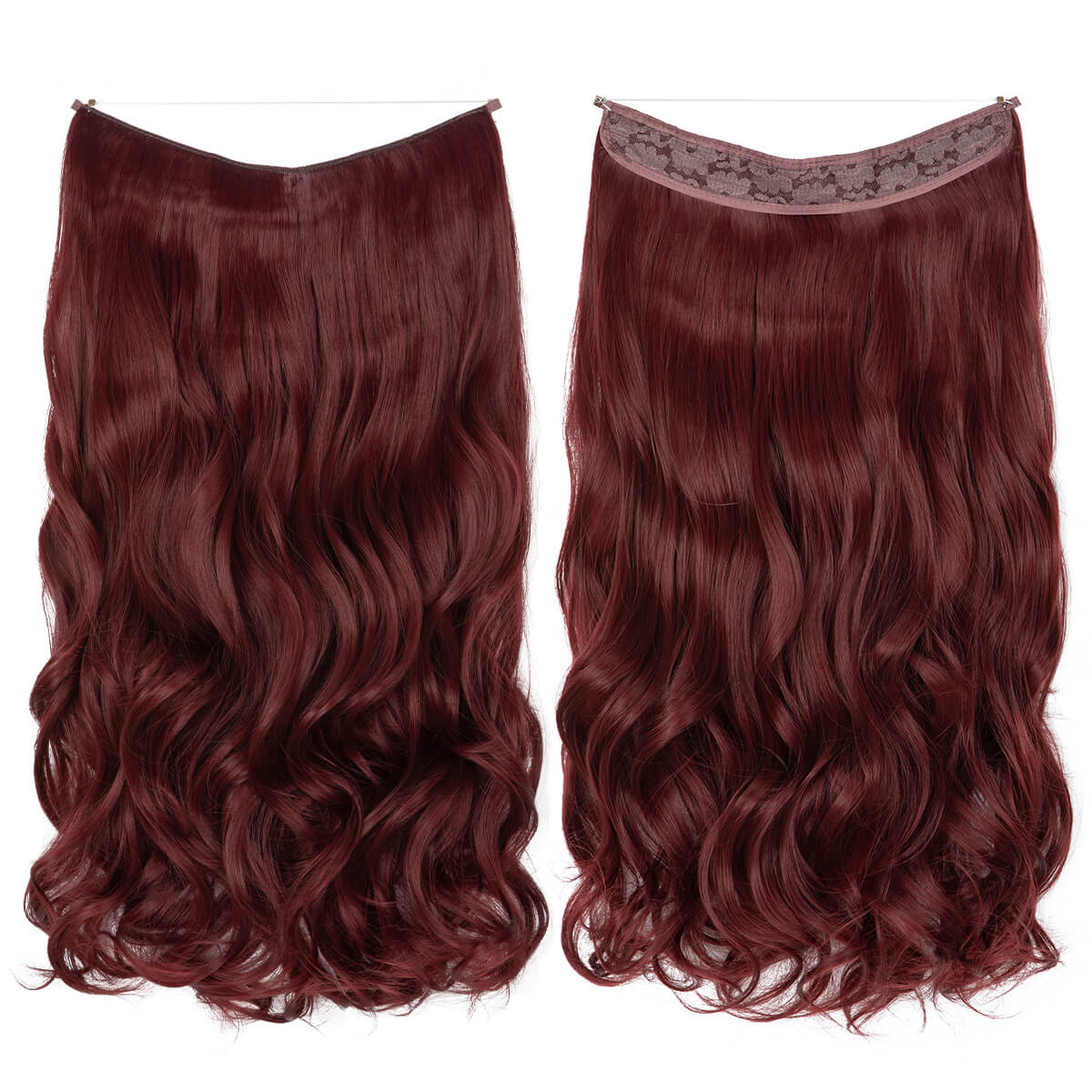 Unsichtbare Haar Extensions - Gewellt - Image 43
