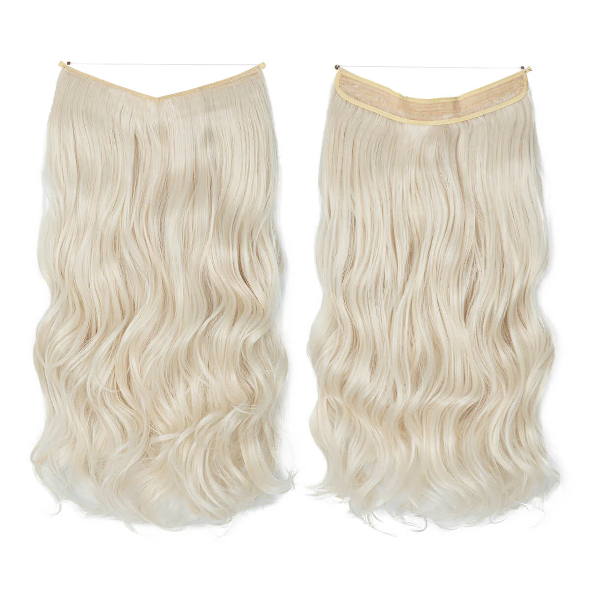 Unsichtbare Haar Extensions - Gewellt - Image 5