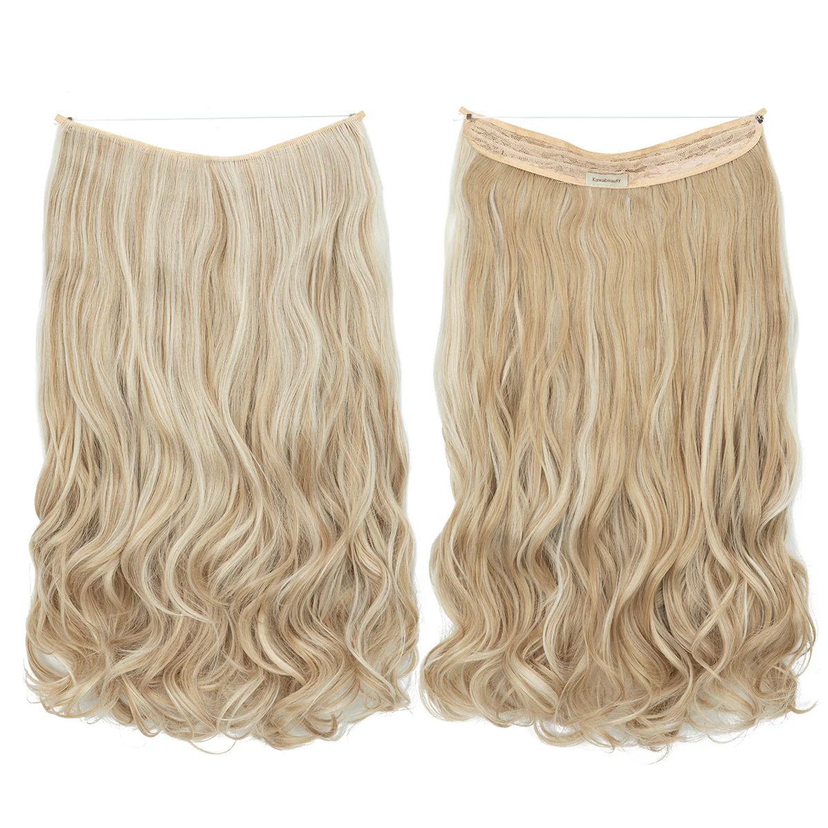 Unsichtbare Haar Extensions - Gewellt - Image 7