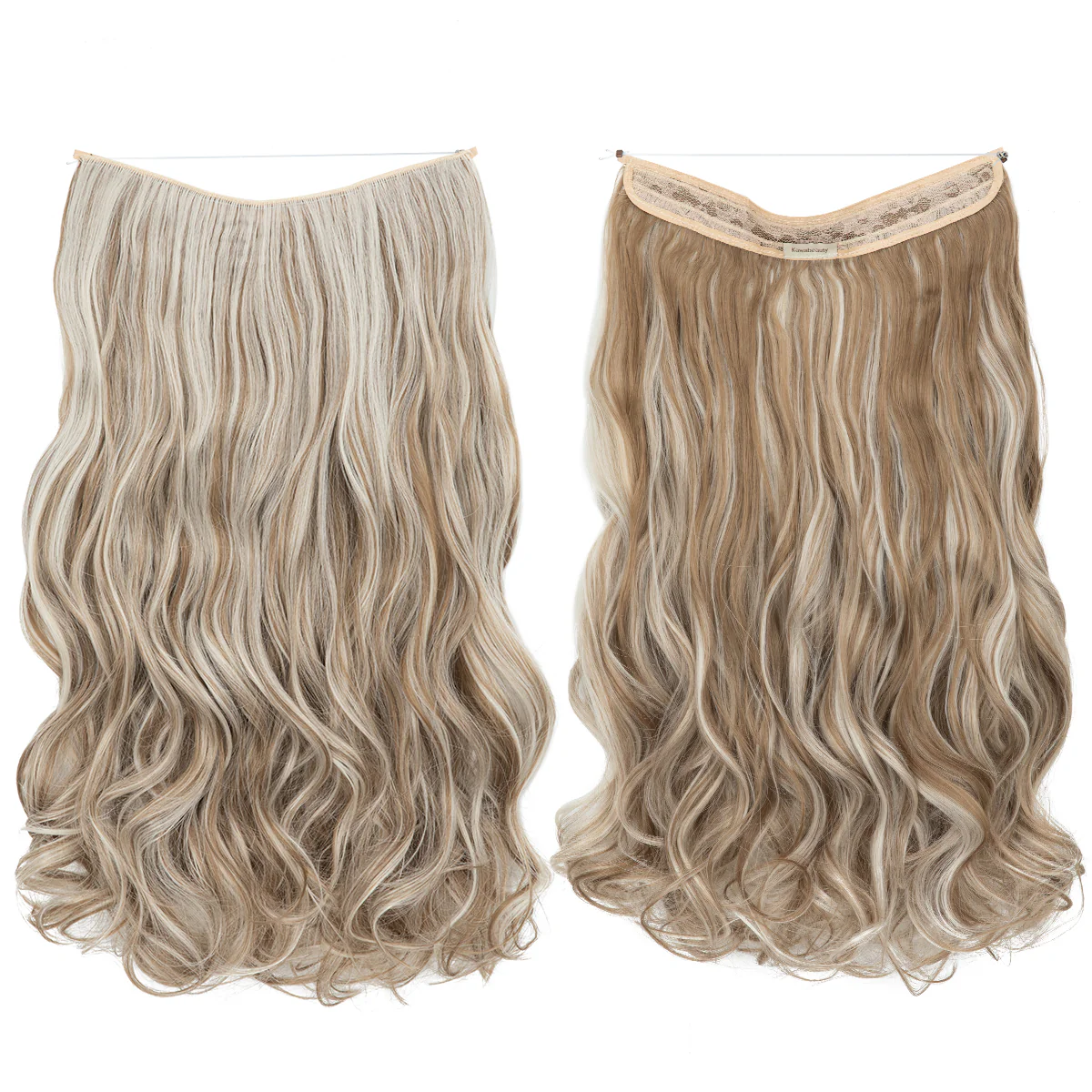 Unsichtbare Haar Extensions - Gewellt - Image 9